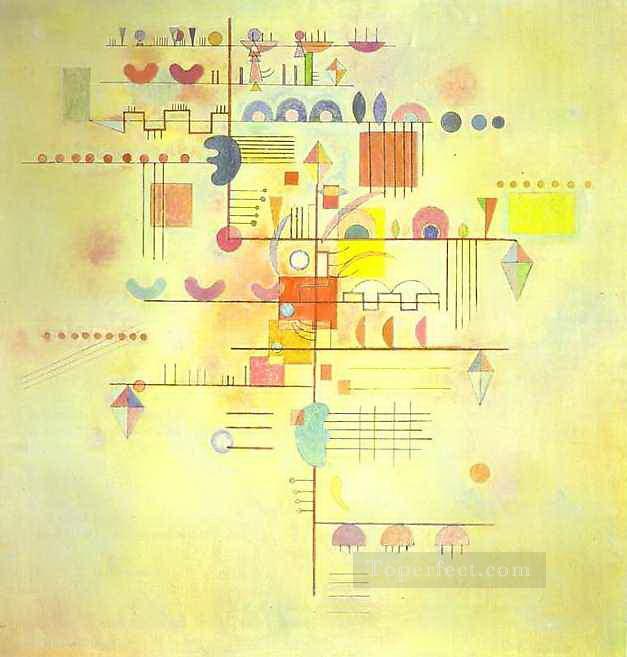 Gentle accent Wassily Kandinsky Oil Paintings